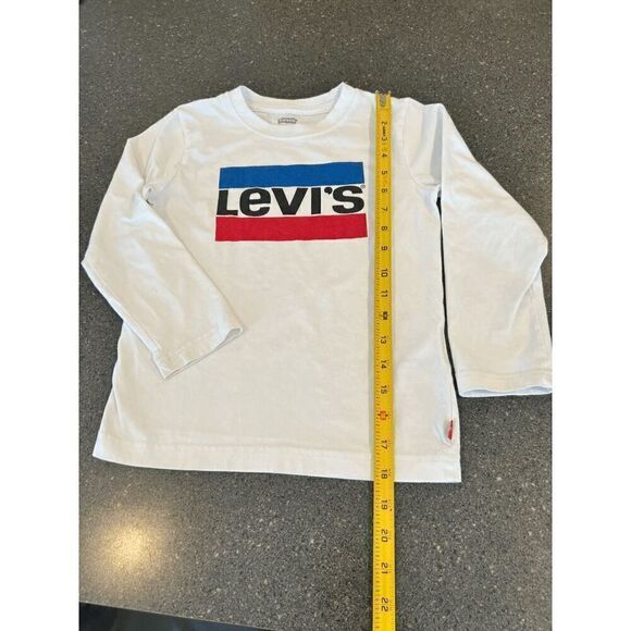 Levi’s Long Sleeve Tee size 5-6 - Picture 4 of 5